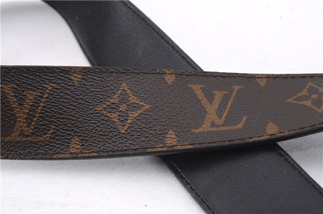 Auth Louis Vuitton Monogram Ceinture LV Initial Size 90cm 35.4