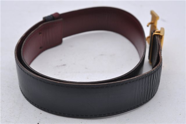 Authentic HERMES Ladies Leather Belt Reversible Size 65cm 25.6