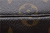 Auth Louis Vuitton Monogram Trousse Toilette 28 Clutch Hand Bag M47522 LV 6240D