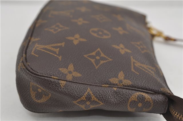 Authentic Louis Vuitton Monogram Pochette Accessoires Pouch M51980 LV 6241D