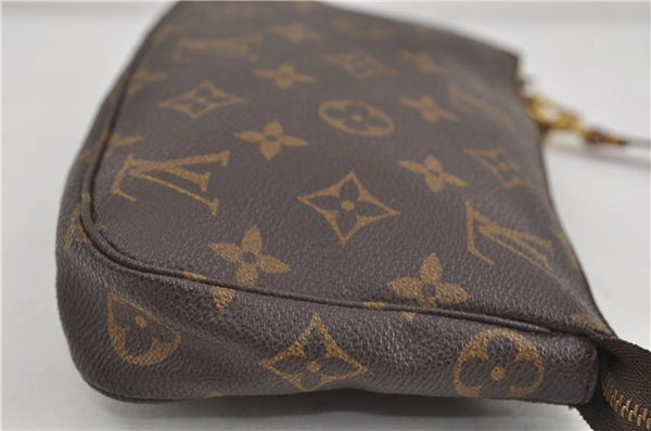 Authentic Louis Vuitton Monogram Pochette Accessoires Pouch M51980 LV 6241D