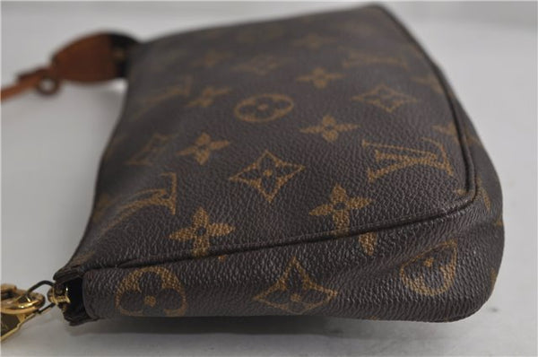 Authentic Louis Vuitton Monogram Pochette Accessoires Pouch M51980 LV 6241D