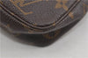 Authentic Louis Vuitton Monogram Pochette Accessoires Pouch M51980 LV 6241D