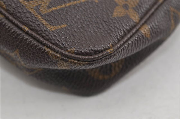 Authentic Louis Vuitton Monogram Pochette Accessoires Pouch M51980 LV 6241D