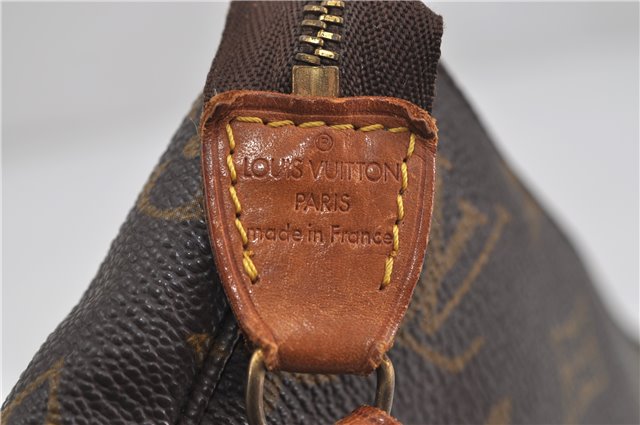 Authentic Louis Vuitton Monogram Pochette Accessoires Pouch M51980 LV 6241D