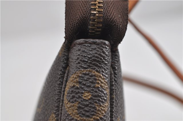 Authentic Louis Vuitton Monogram Pochette Accessoires Pouch M51980 LV 6241D