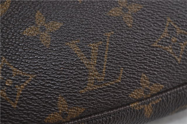 Authentic Louis Vuitton Monogram Pochette Accessoires Pouch M51980 LV 6241D