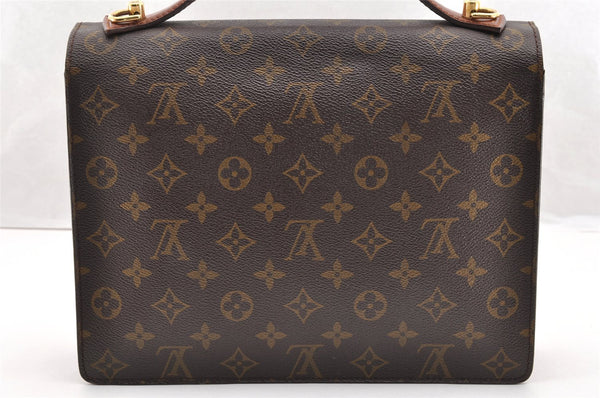 Authentic Louis Vuitton Monogram Monceau 2Way Shoulder Hand Bag M51185 LV 6241I