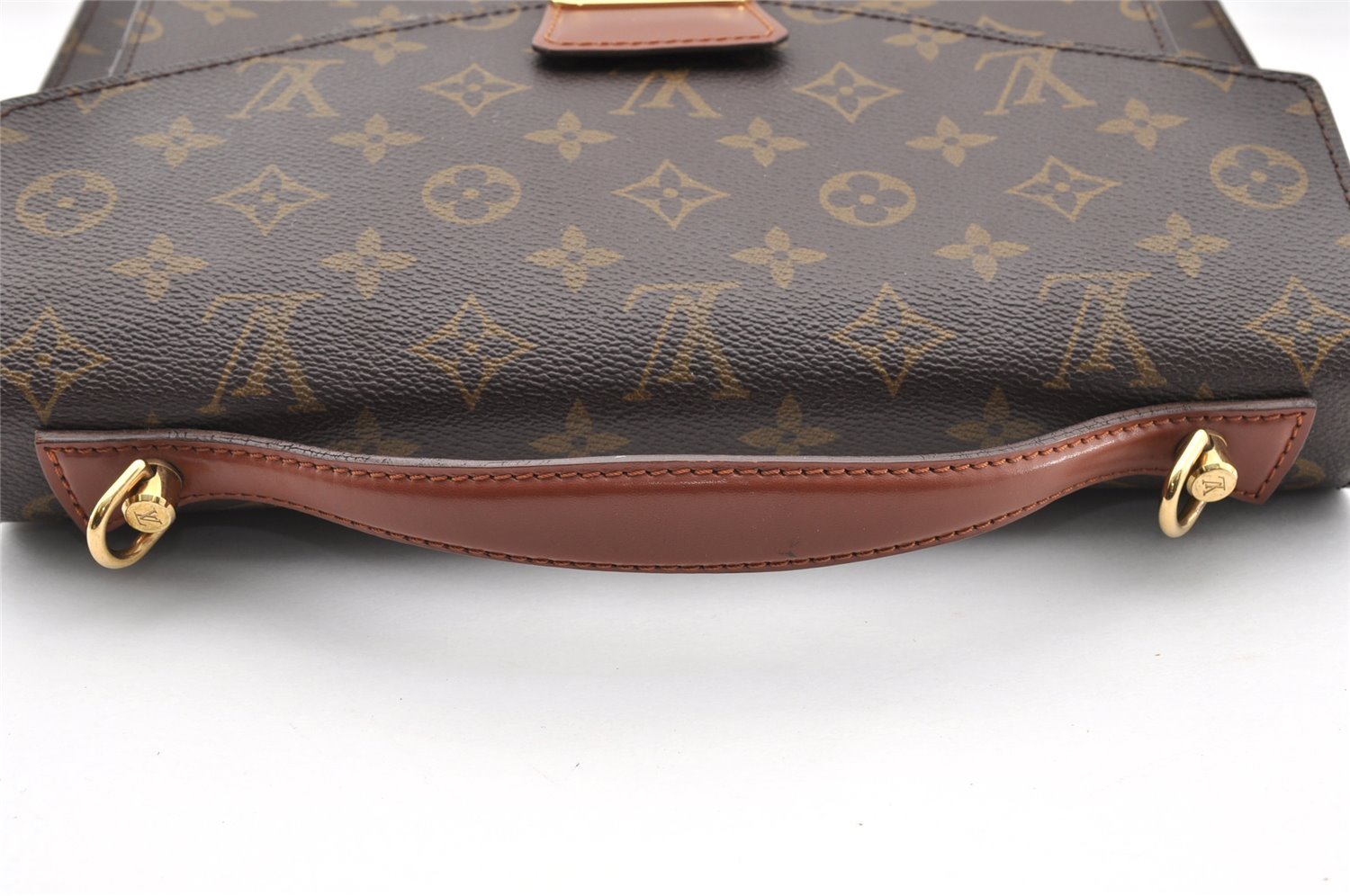 Authentic Louis Vuitton Monogram Monceau 2Way Shoulder Hand Bag M51185 LV 6241I