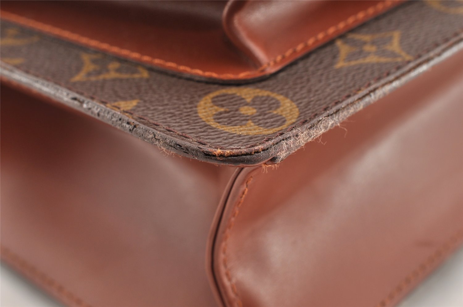 Authentic Louis Vuitton Monogram Monceau 2Way Shoulder Hand Bag M51185 LV 6241I