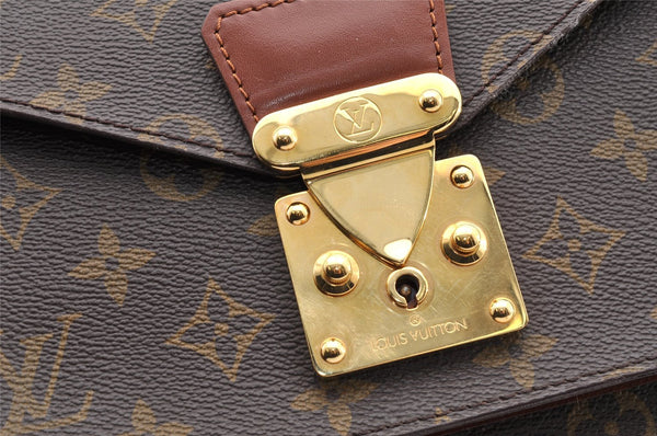 Authentic Louis Vuitton Monogram Monceau 2Way Shoulder Hand Bag M51185 LV 6241I