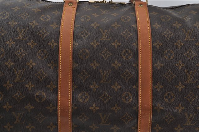 Authentic Louis Vuitton Monogram Keepall 60 Travel Boston Bag M41422 LV 6242D