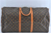 Auth Louis Vuitton Monogram Keepall Bandouliere 55 Boston Bag M41414 LV 6245B