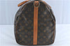 Auth Louis Vuitton Monogram Keepall Bandouliere 55 Boston Bag M41414 LV 6245B
