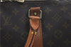 Auth Louis Vuitton Monogram Keepall Bandouliere 55 Boston Bag M41414 LV 6245B