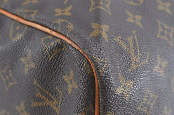 Auth Louis Vuitton Monogram Keepall Bandouliere 55 Boston Bag M41414 LV 6245B