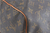 Auth Louis Vuitton Monogram Keepall Bandouliere 55 Boston Bag M41414 LV 6245B