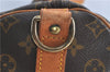 Auth Louis Vuitton Monogram Keepall Bandouliere 55 Boston Bag M41414 LV 6245B
