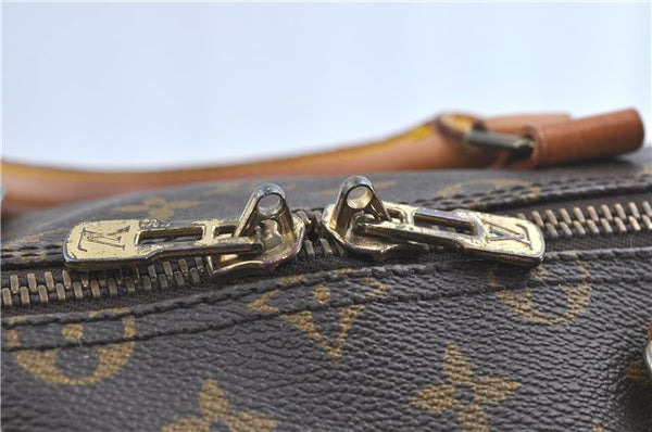 Auth Louis Vuitton Monogram Keepall Bandouliere 55 Boston Bag M41414 LV 6245B
