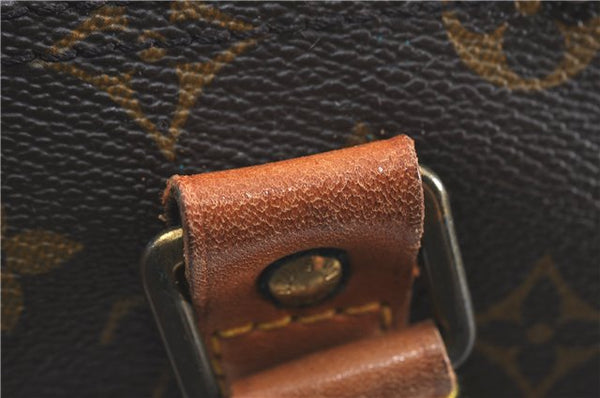 Auth Louis Vuitton Monogram Keepall Bandouliere 55 Boston Bag M41414 LV 6245B