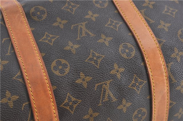Auth Louis Vuitton Monogram Keepall Bandouliere 55 Boston Bag M41414 LV 6245B