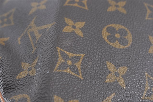 Auth Louis Vuitton Monogram Keepall Bandouliere 55 Boston Bag M41414 LV 6245B
