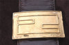 Authentic FENDI Vintage Shoulder Cross Body Bag Suede Leather Brown 6245I