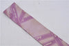 Authentic HERMES Twilly Scarf Bolduc Ribbon Pattern Silk Purple 6246C