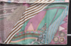 HERMES Petit Carre 40 Scarf Handkerchief "coupons indiens" Silk Beige Box 6246D