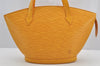 Authentic Louis Vuitton Epi Saint Jacques Hand Bag Yellow M52279 LV 6246I
