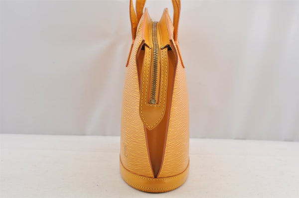 Authentic Louis Vuitton Epi Saint Jacques Hand Bag Yellow M52279 LV 6246I