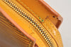 Authentic Louis Vuitton Epi Saint Jacques Hand Bag Yellow M52279 LV 6246I