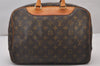 Authentic Louis Vuitton Monogram Deauville Hand Bag M47270 LV 6249I