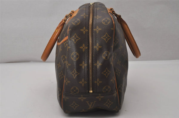 Authentic Louis Vuitton Monogram Deauville Hand Bag M47270 LV 6249I
