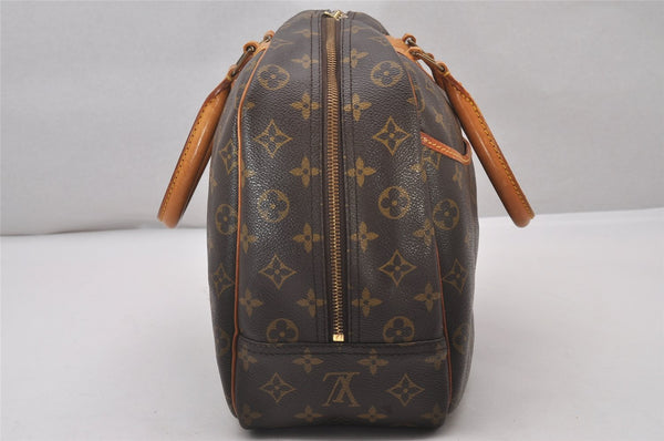 Authentic Louis Vuitton Monogram Deauville Hand Bag M47270 LV 6249I