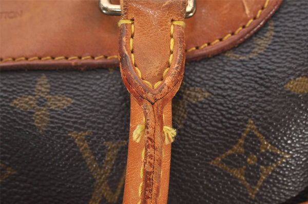 Authentic Louis Vuitton Monogram Deauville Hand Bag M47270 LV 6249I