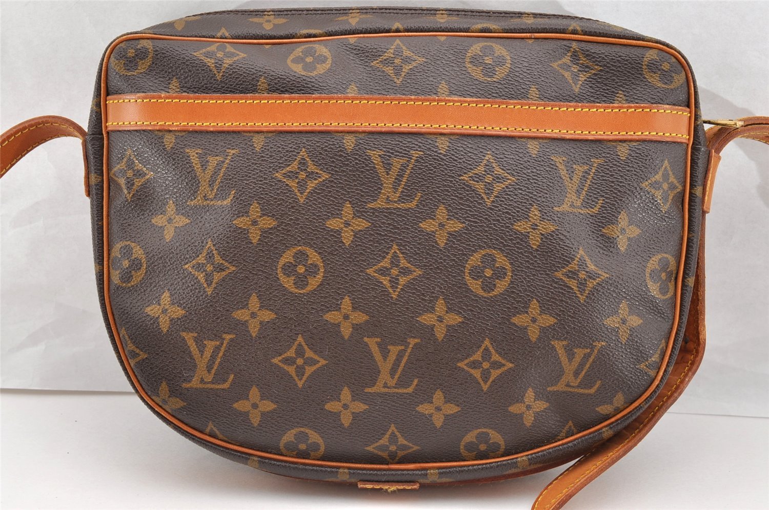 Authentic Louis Vuitton Monogram Jeune Fille GM M51225 Shoulder Cross Bag 6250I