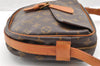 Authentic Louis Vuitton Monogram Jeune Fille GM M51225 Shoulder Cross Bag 6250I