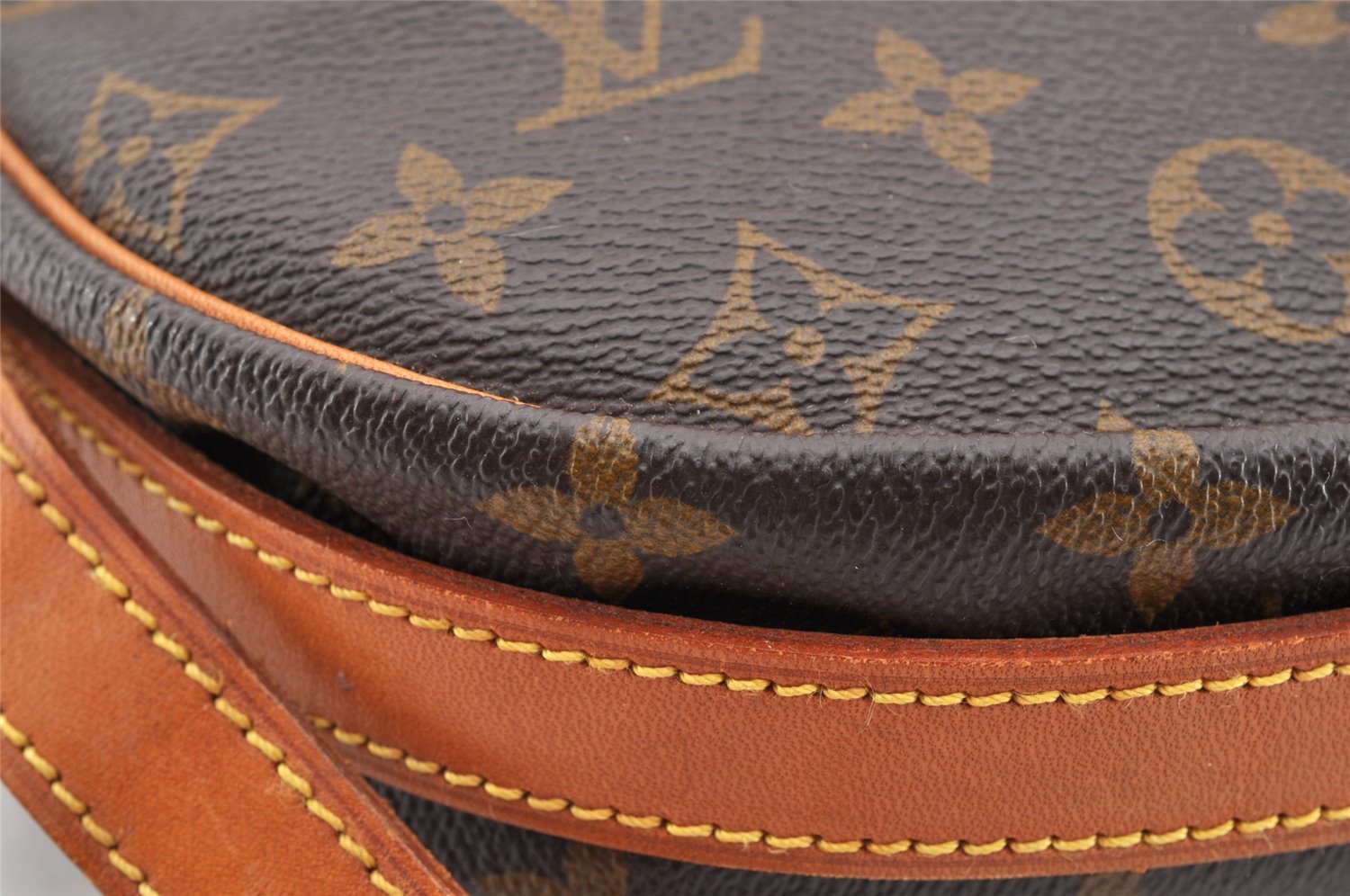 Authentic Louis Vuitton Monogram Jeune Fille GM M51225 Shoulder Cross Bag 6250I