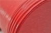 Authentic Louis Vuitton Epi Cannes Red Cosmetic Hand Bag Purse M48037 LV 6251E