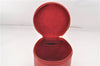 Authentic Louis Vuitton Epi Cannes Red Cosmetic Hand Bag Purse M48037 LV 6251E