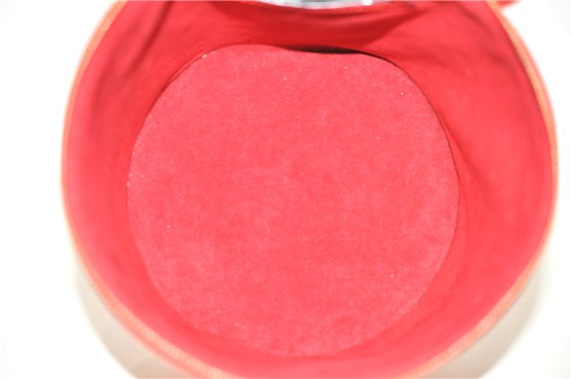 Authentic Louis Vuitton Epi Cannes Red Cosmetic Hand Bag Purse M48037 LV 6251E