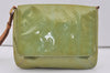Auth Louis Vuitton Vernis Thompson Street Shoulder Bag Green M91009 Junk 6252I