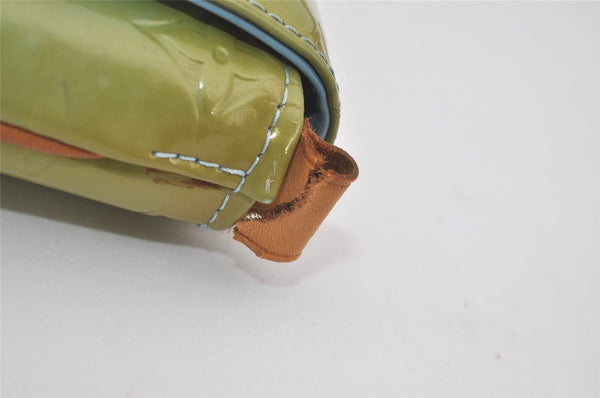 Auth Louis Vuitton Vernis Thompson Street Shoulder Bag Green M91009 Junk 6252I