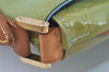 Auth Louis Vuitton Vernis Thompson Street Shoulder Bag Green M91009 Junk 6252I