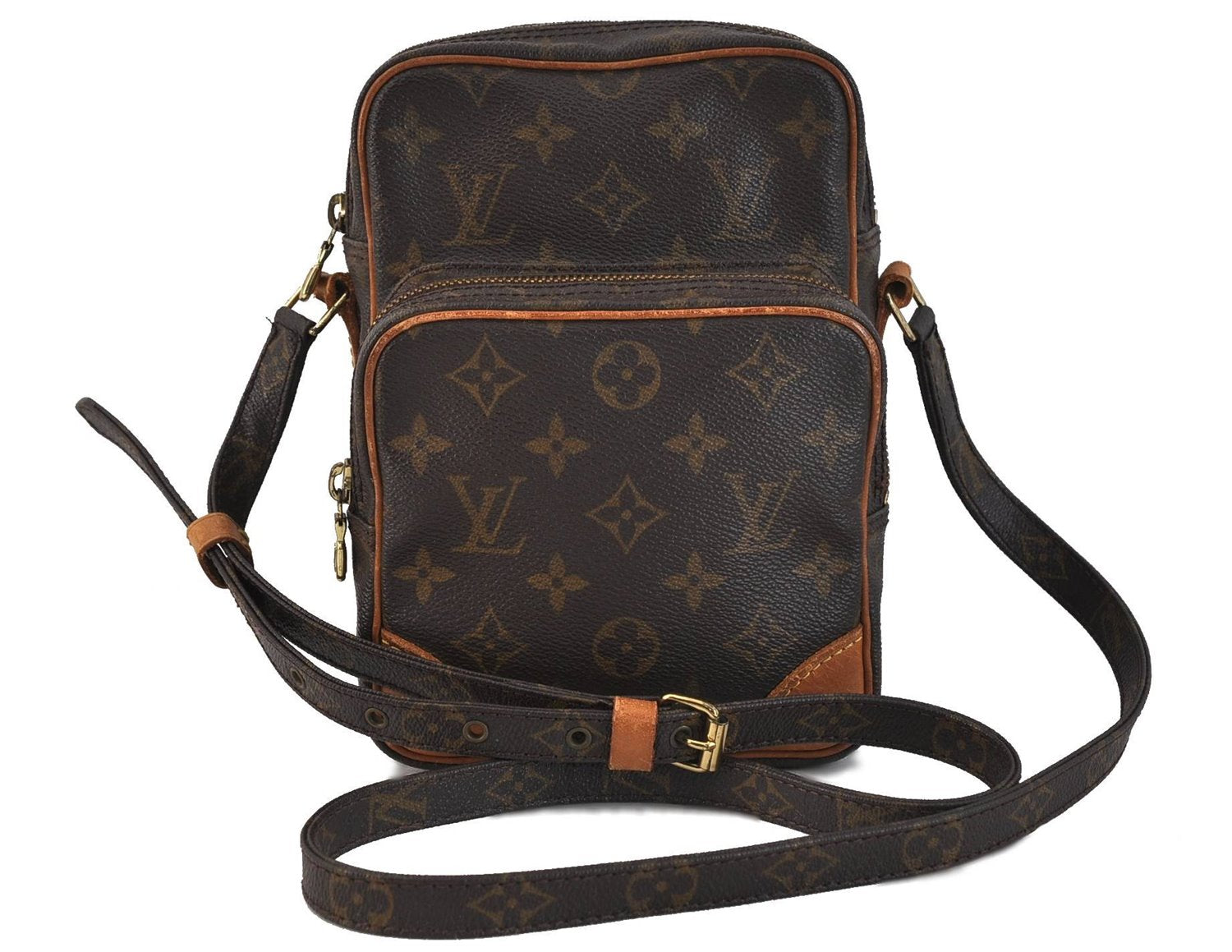 Authentic LOUIS VUITTON Monogram Amazone Shoulder Cross Body Bag M45236 LV 6253C