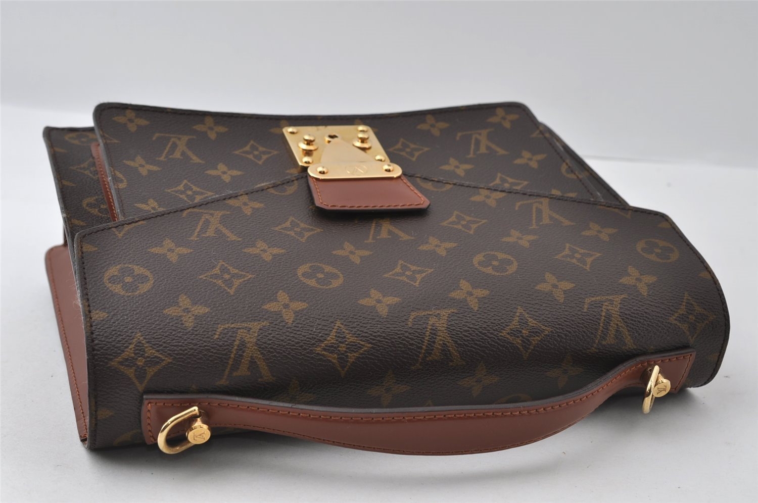 Authentic Louis Vuitton Monogram Monceau 2Way Shoulder Hand Bag M51185 LV 6253I