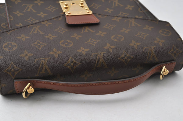 Authentic Louis Vuitton Monogram Monceau 2Way Shoulder Hand Bag M51185 LV 6253I