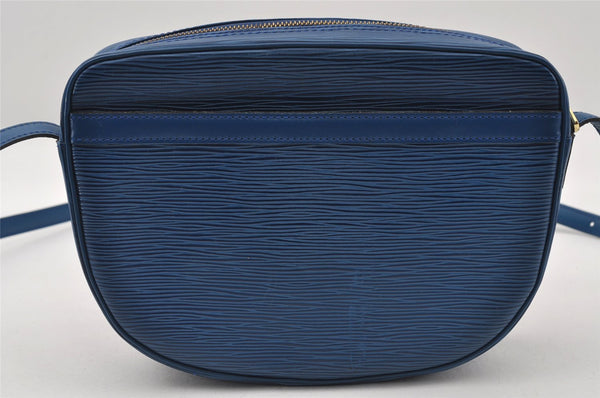 Authentic Louis Vuitton Epi Jeune Fille Shoulder Cross Bag Blue M52155 LV 6255I