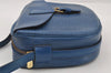 Authentic Louis Vuitton Epi Jeune Fille Shoulder Cross Bag Blue M52155 LV 6255I